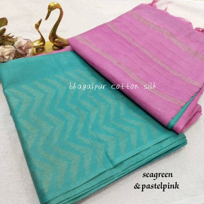 Kota Pure Silk Saree in two color with pot