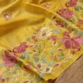 Tussar Silk Saree with Embroidery