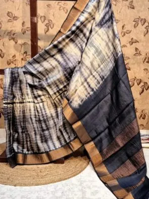 Soft Silk Bandhani Shibori Sarees Online