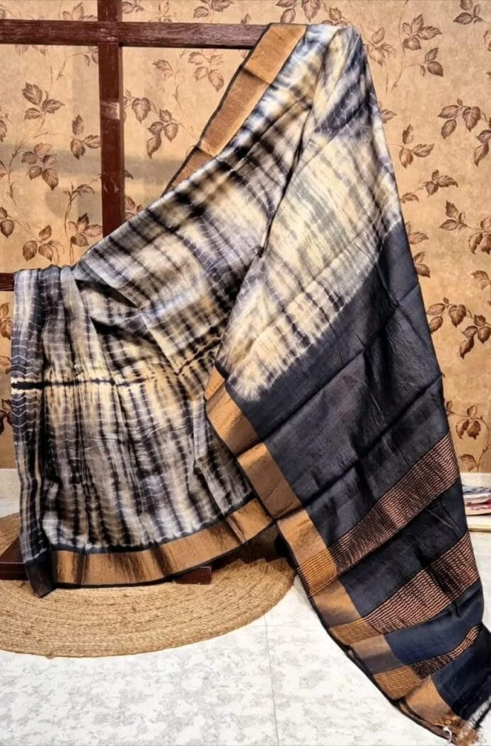 Soft Silk Bandhani Shibori Sarees Online