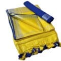 Pure Cotton Linen Saree Online with Contrast Blouse