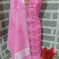Embroidered Salwar Kameez Material with Pot and dummy