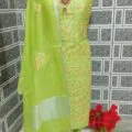 Embroidered Salwar Kameez Material with Pot and dummy