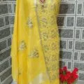 Embroidered Salwar Kameez Material with Pot and dummy