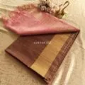 Pure kota silk saree with sequin pallu