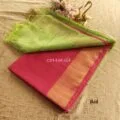 Pure kota silk saree with sequin pallu