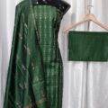 Unstitched Handloom Cotton Silk Dress Material for Women