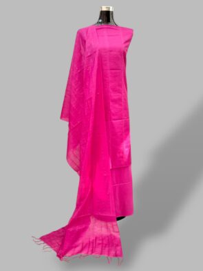 Semi Silk Churidar Material Online with dummy