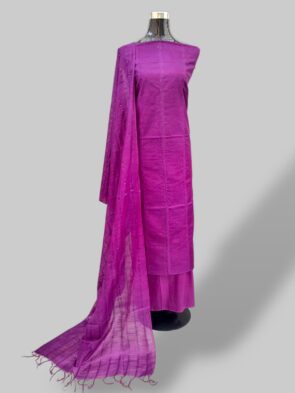 Semi Silk Material Salwar Set