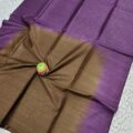 Sequins Striped Kota Silk Saree on the Floor