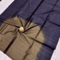 Sequins Striped Kota Silk Saree on the Floor