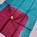 Sequins Striped Kota Silk Saree on the Floor