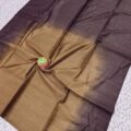 Sequins Striped Kota Silk Saree on the floor