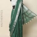 Linen by Linen saree with Dummy in picture