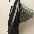 Linen by Linen saree with Dummy in picture