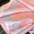 Handloom Woven Linen Sarees Online - Peach
