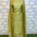 Tussar Silk Churidar Set – Pure Tussar Silk