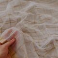 Kota Doria Saree with Zari Border Onam Saree for Women