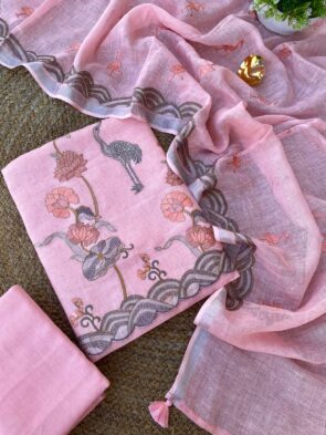 Linen Churidar Set for Women